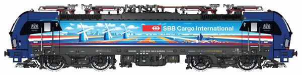 LS Models 17113S - Swiss Electric Locomotive Vectron Cargo International of the SBB-Windmill Design (DCC Sound Decoder)